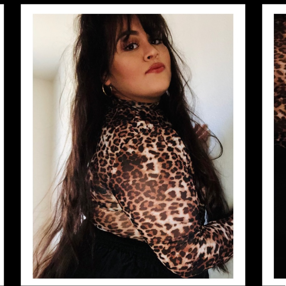 Leopard Mesh Bodysuit